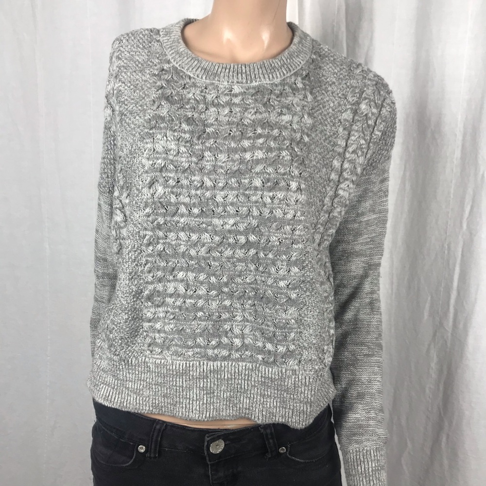 Gray sweater
